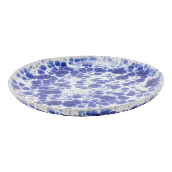 Blue Pheasant MARCEL, Royal Blue Splatter Bread Plate, Pack/4