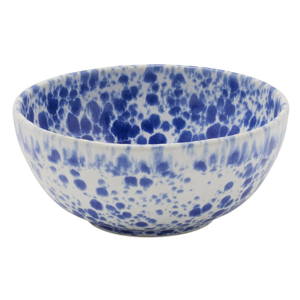 Blue Pheasant MARCEL, Royal Blue Splatter Bowl, Pack/4