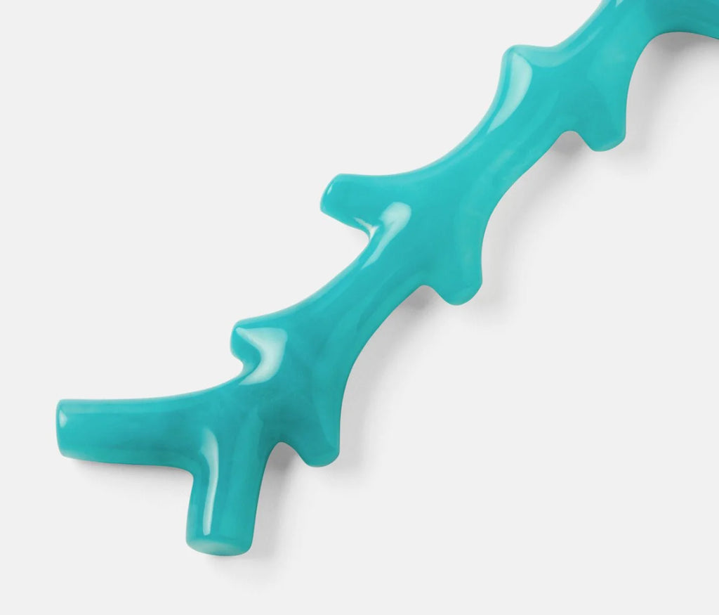 Blue Pheasant Celina 2-Piece Serving Set - Turquoise