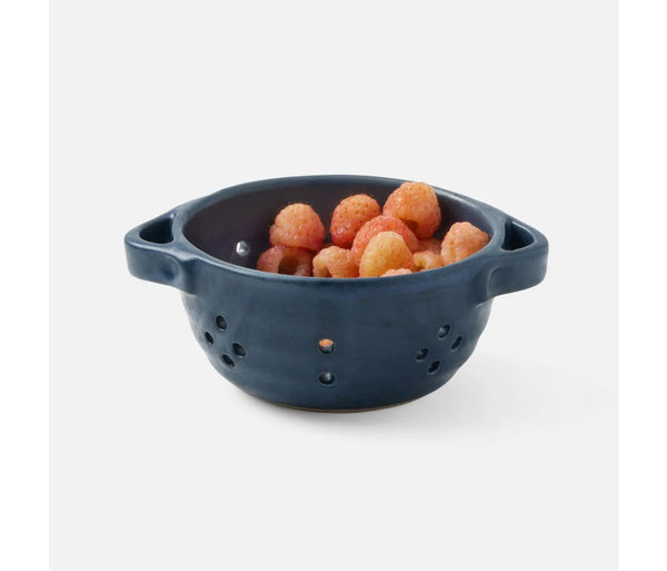 Blue Pheasant Marcus Berry Bowl with Handles, Set of 4 - Navy