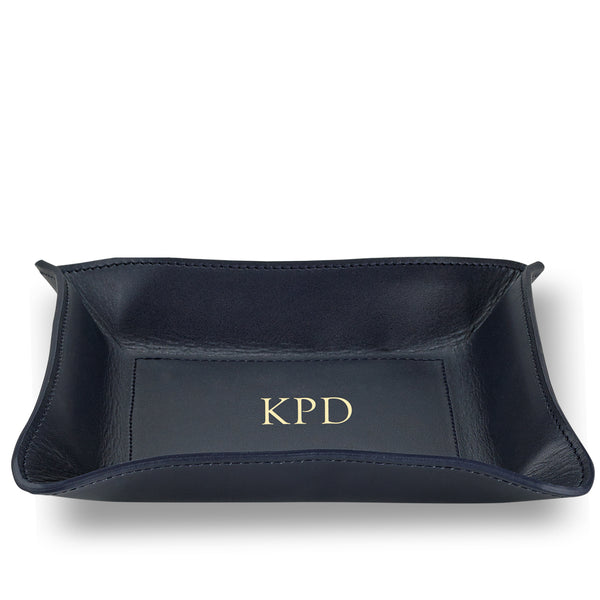 Black Leather Catchall