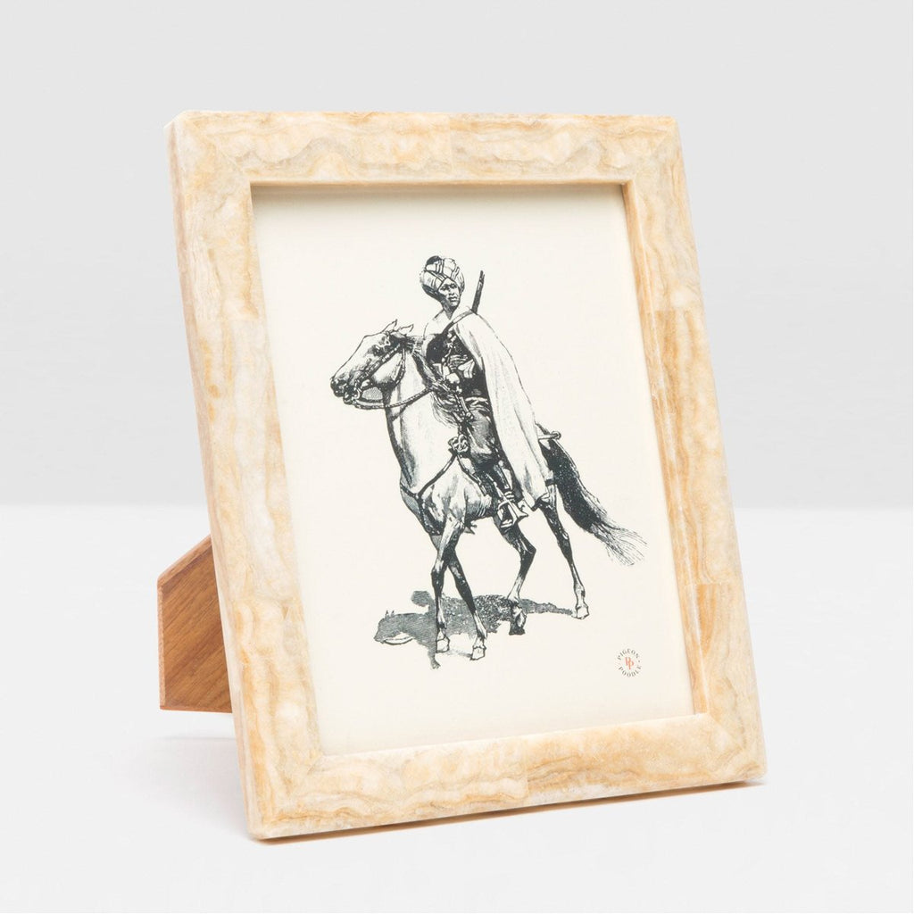 Pigeon and Poodle Miles Stone Frame