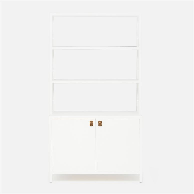 Made Goods Jake Bookcase With Hutch