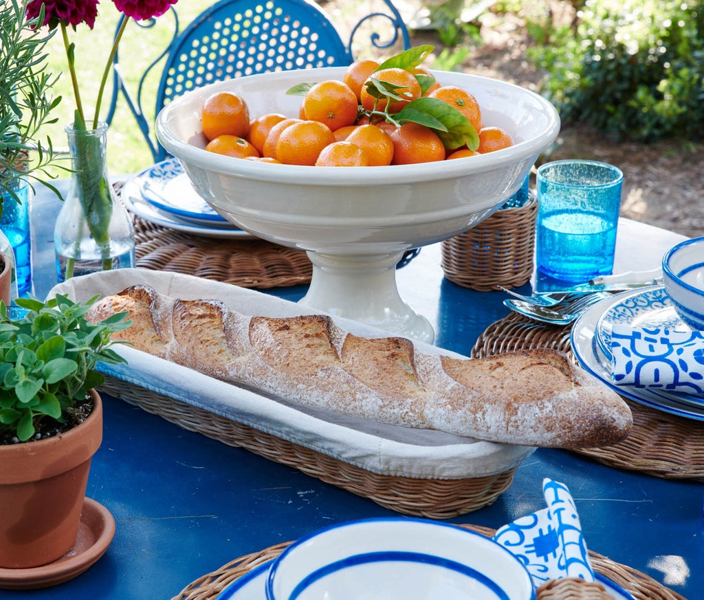 Mark D. Sikes Lasata Oblong Lined Tray