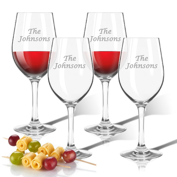 Personalized Acrylic Wine Stem Glasses