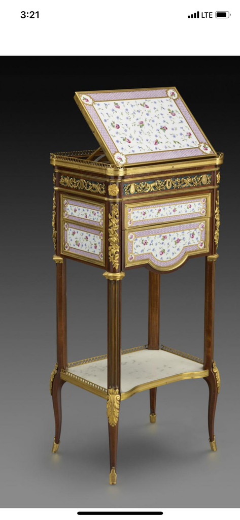 Frick Collection: Mechanical Table by Martin Carlin
