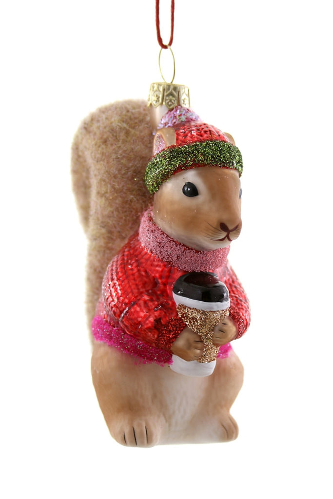 Cody Foster Cozy Squirrel Ornament