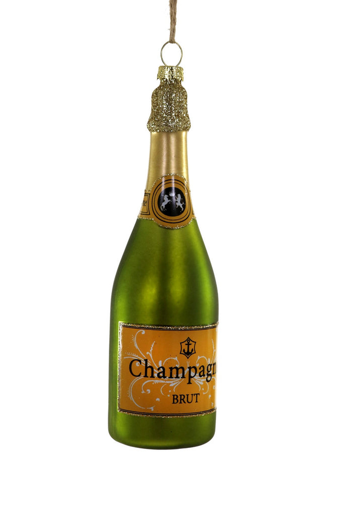 Cody Foster Sparkling Champagne Ornament