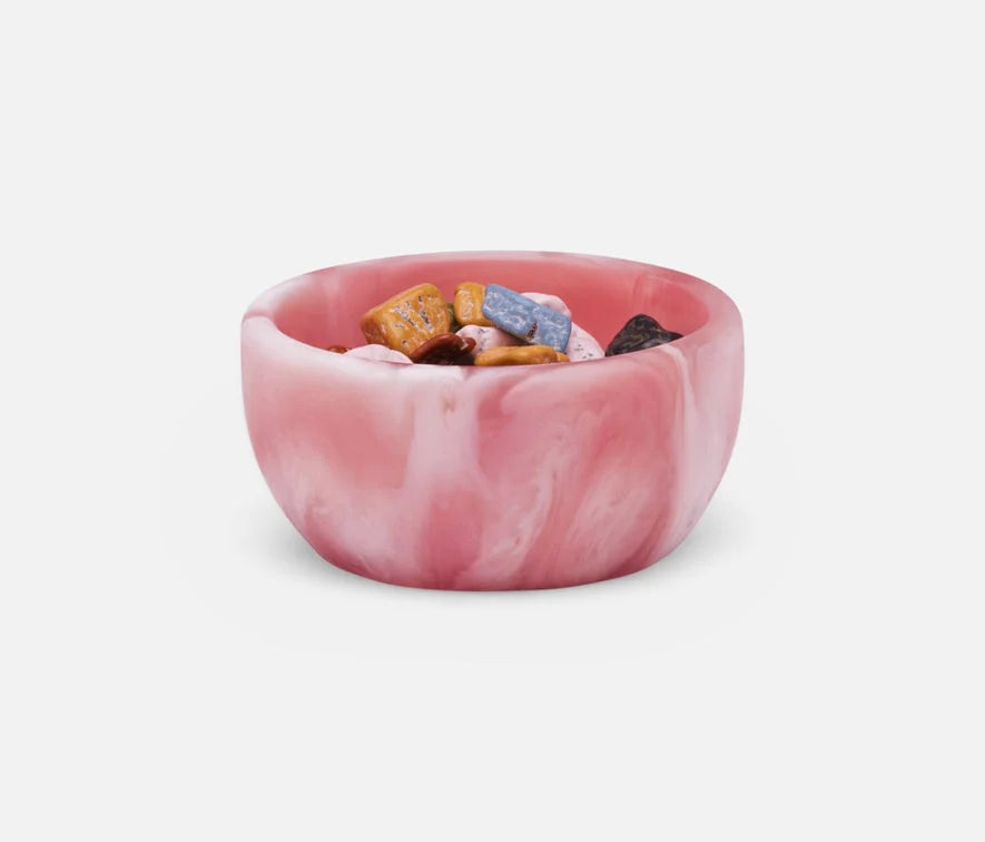Blue Pheasant Hugo Swirled Mini Serving Bowl - Pink