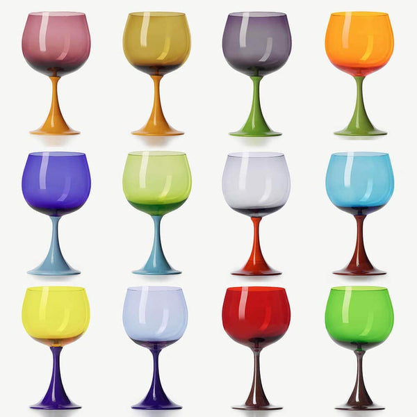 Nason Moretti Burlesque Glass Set Of 12