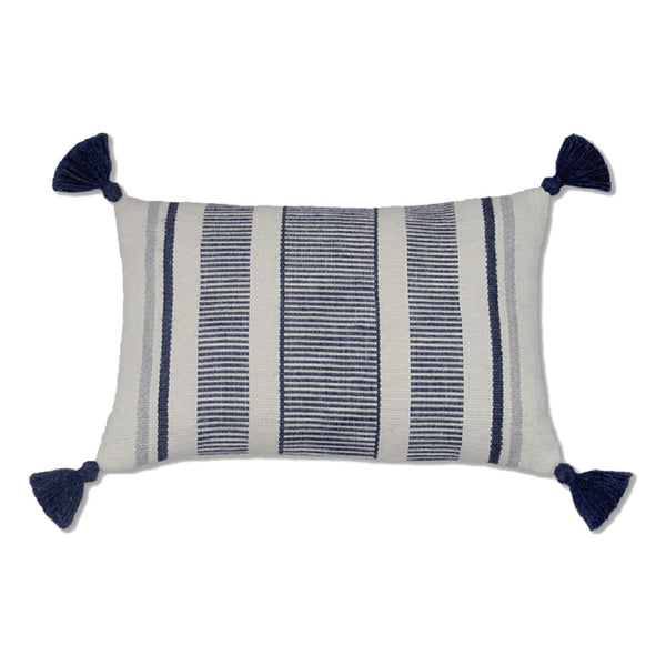 Pais Textil Blue Cierre Alpaca Pillow Cover