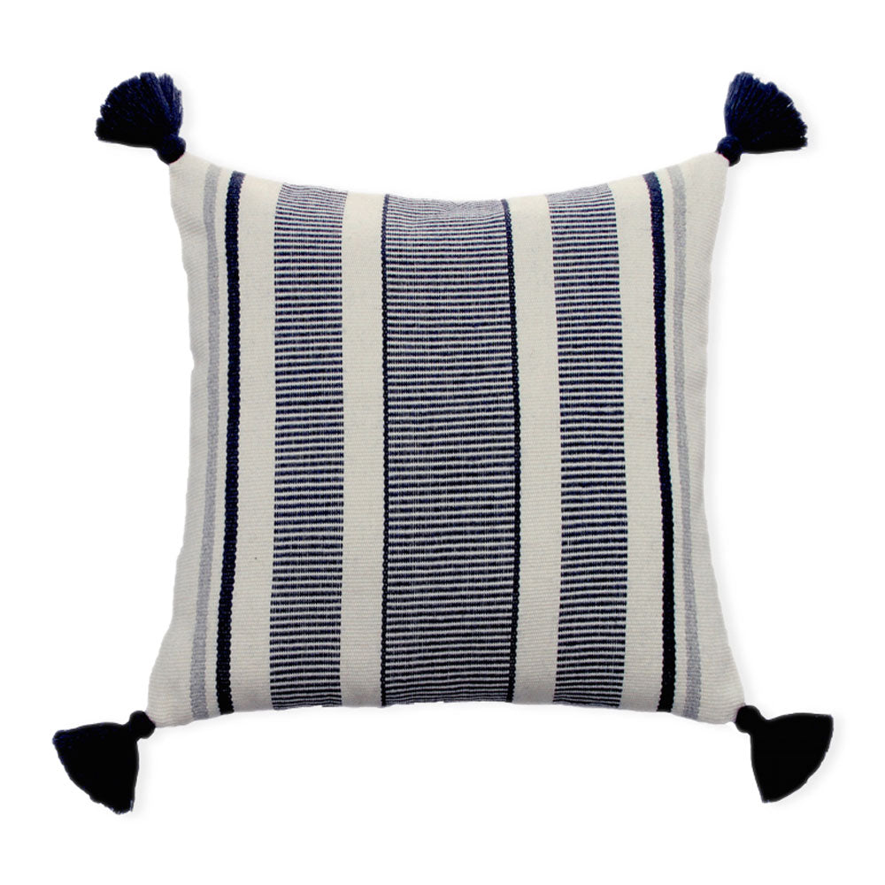 Pais Textil Blue Cierre Alpaca Pillow Cover