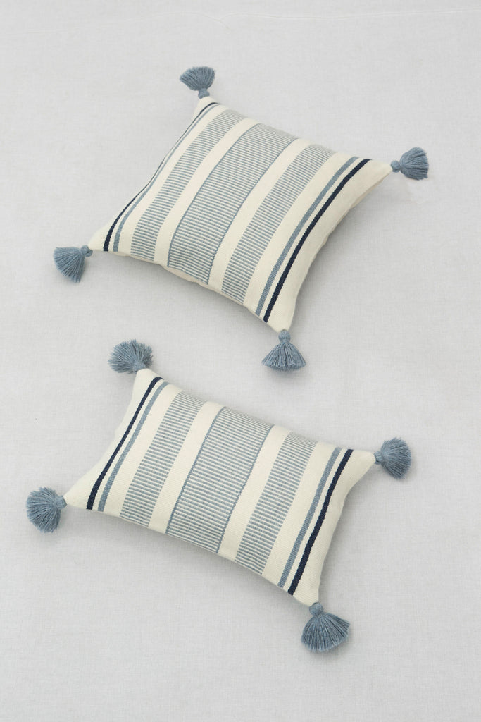 Pais Textil Light Blue Cierre Alpaca Pillow Cover