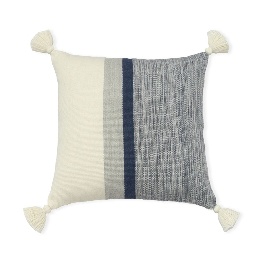 Pais Textil Blue Stripes Melange Alpaca Pillow Cover