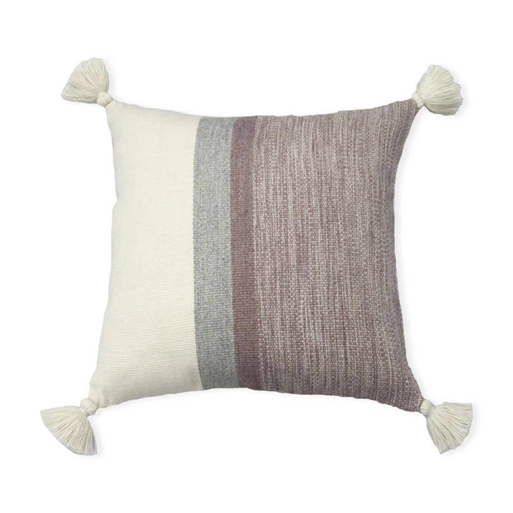 Pais Textil Pink Stripes Melange Alpaca Pillow Cover