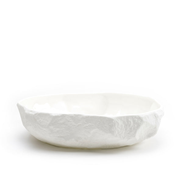 1882 Ltd. Crockery White - Large Flat Bowl