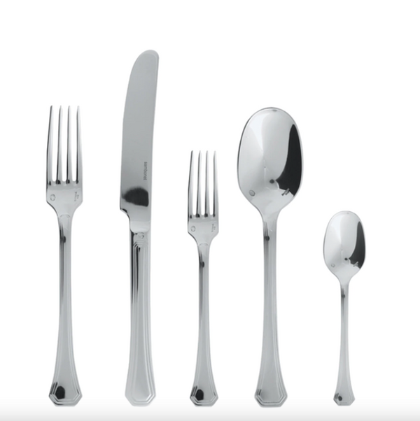 Sambonet Deco Stainless Steel Flatware Set