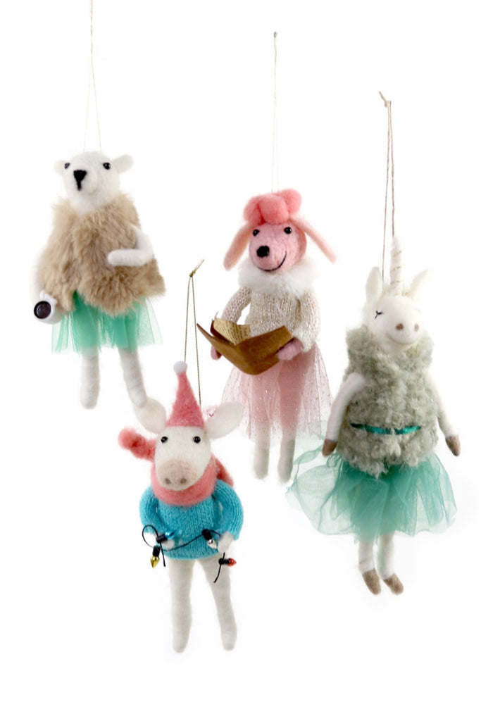 Cody Foster Felt Friends Assortment Ornament