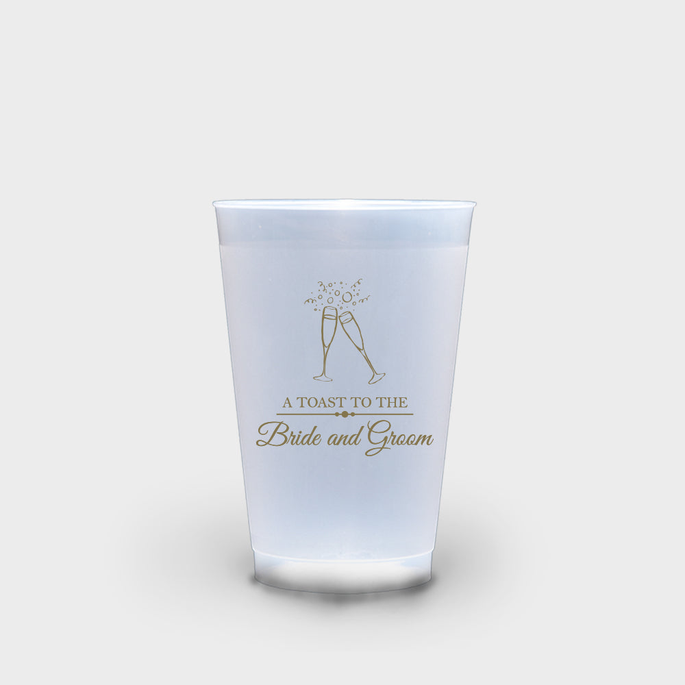 Champagne Flutes Roadie Cups 16 oz