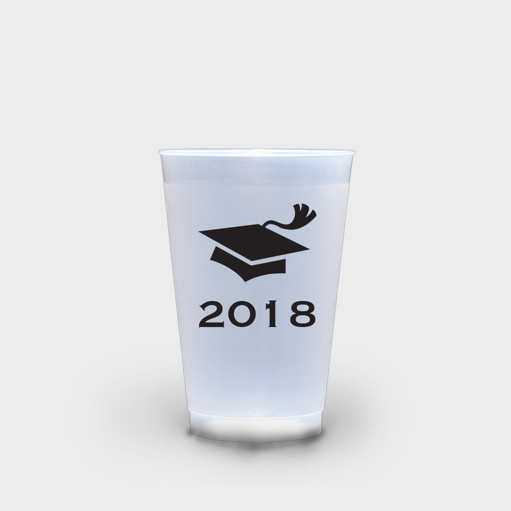 Graduation Cap Roadie Cups 16 oz