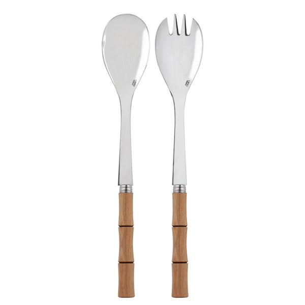 Sabre Paris Bamboo Salad Servers