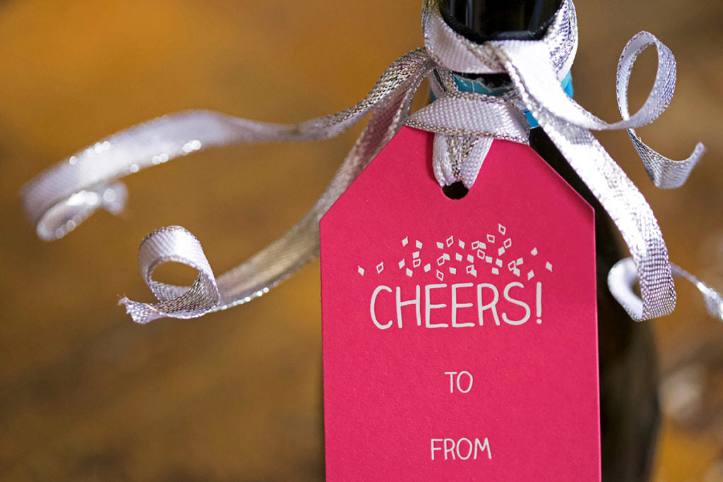 Cheers! Fill in Gift Tag