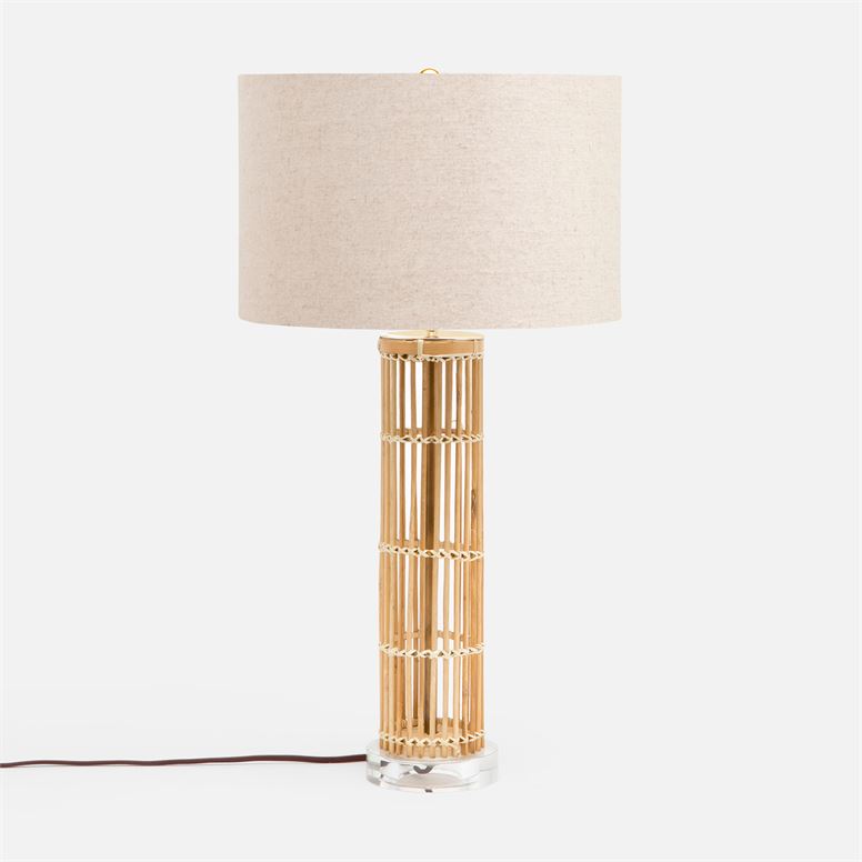 Made Goods Poppy Bamboo Table Lamp