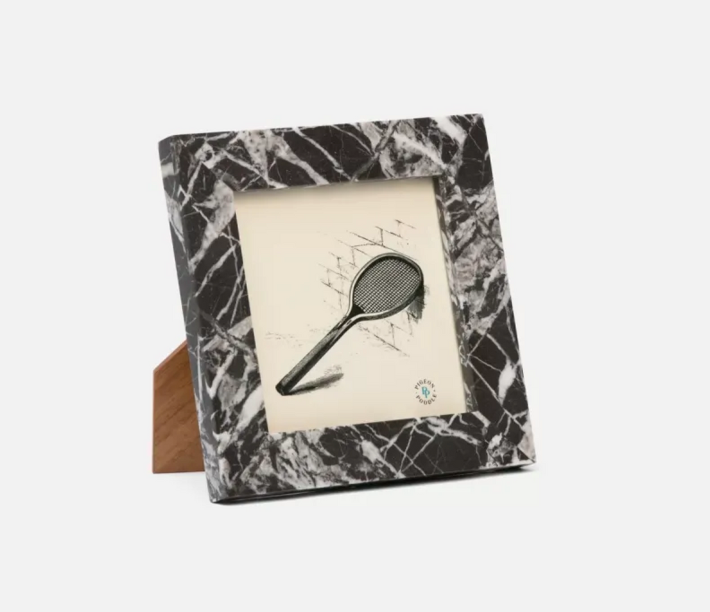 Pigeon and Poodle Thun Frame Nero Marble