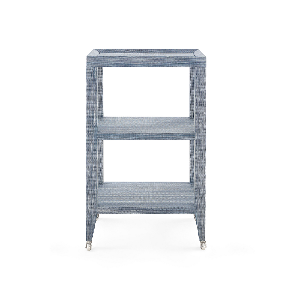 Villa & House Colonial Blue Shimmer Martin Side Table