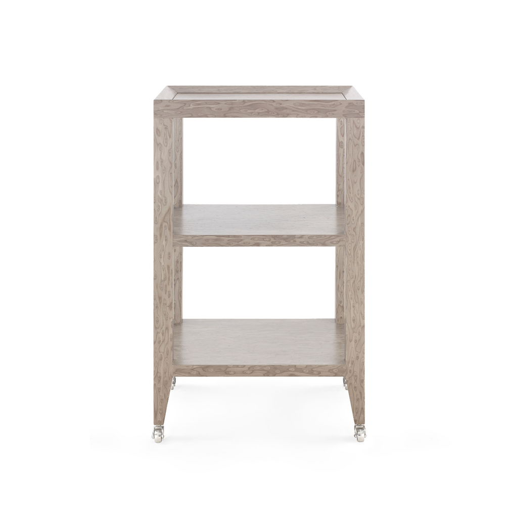 Villa & House Taupe Gray Martin Side Table