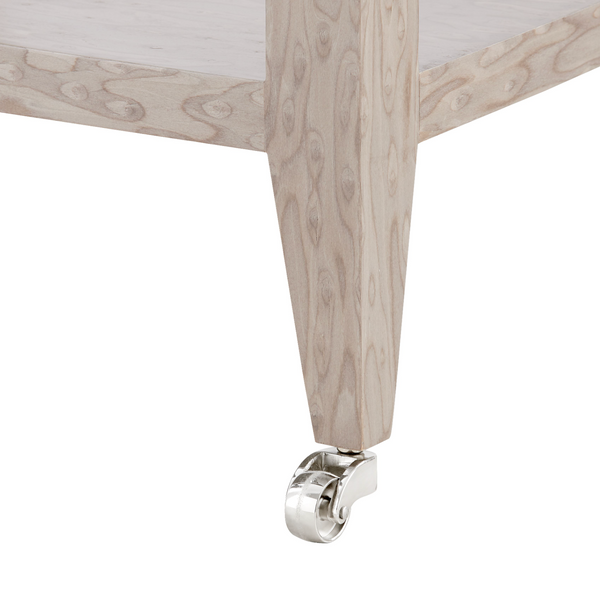 Villa & House Taupe Gray Martin Side Table