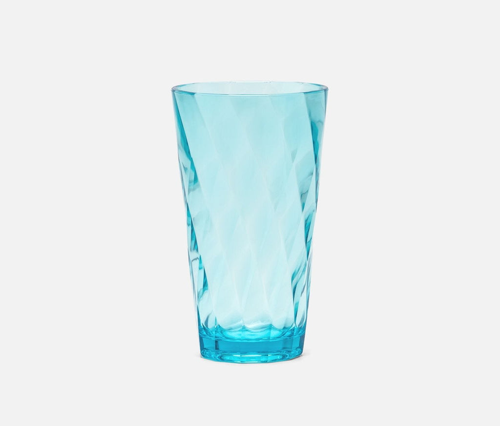 Blue Pheasant Beverly Island Blue Glasses / Highball / Set of 6