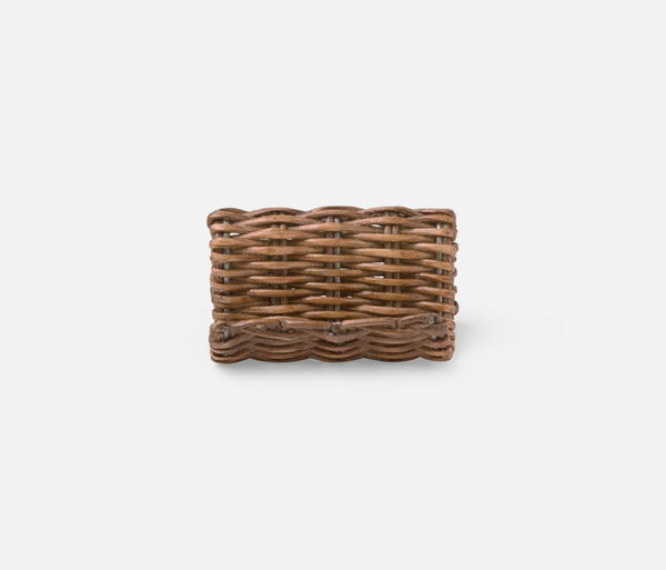 Blue Pheasant Gibson Honey Rattan Card Holder - Boxed Set of 4