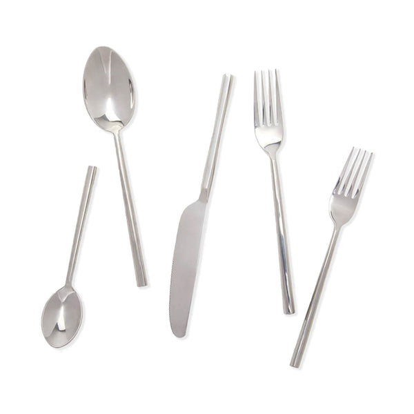 Blue Pheasant Gwen Polished Silver Flatware Set