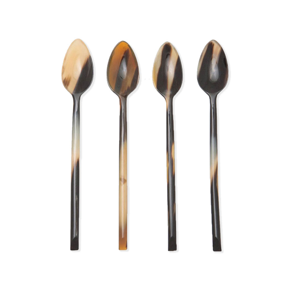 Blue Pheasant Kaarl Mixed Black Cocktail Spoon Set