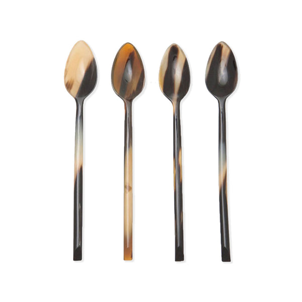 Blue Pheasant Kaarl Mixed Black Cocktail Spoon Set