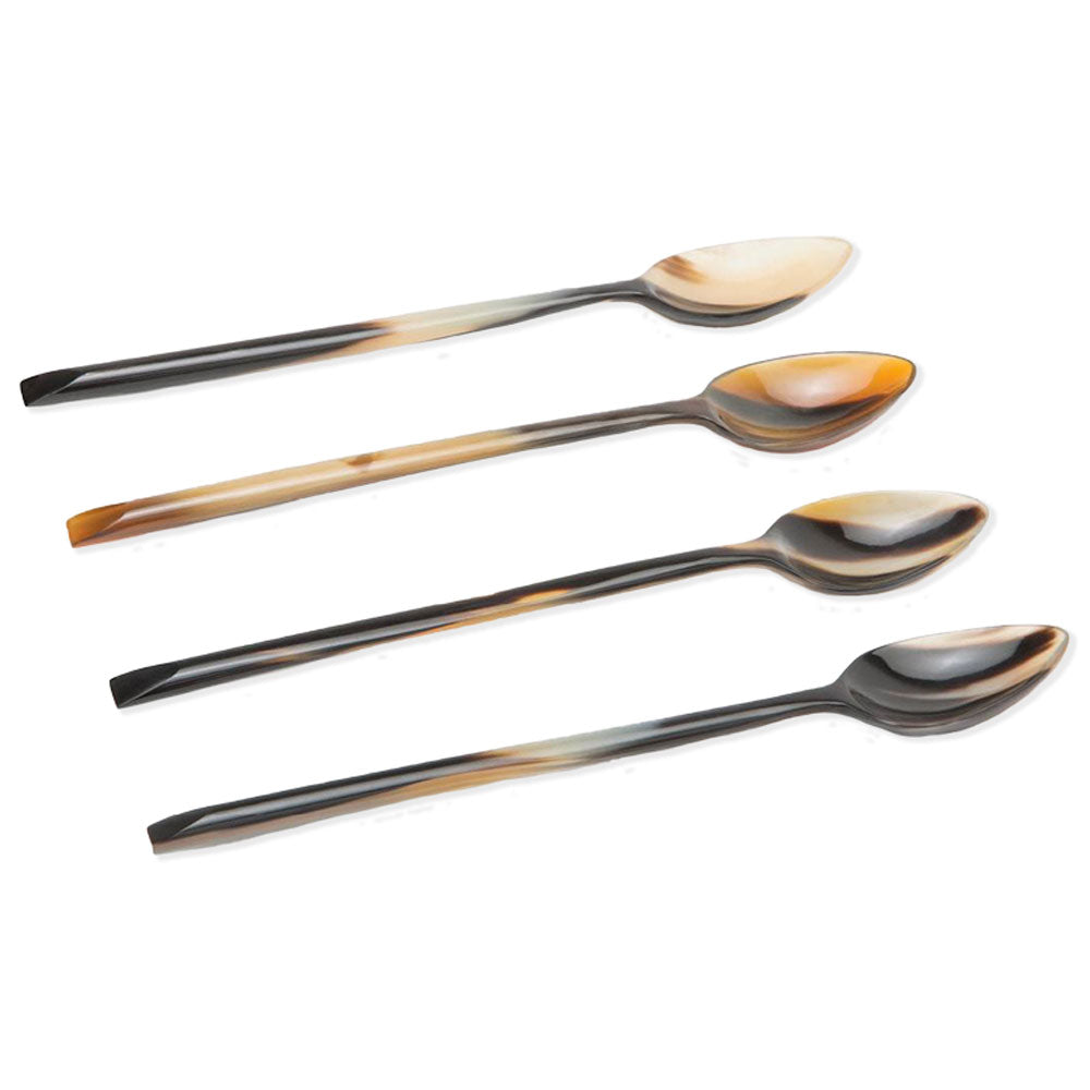 Blue Pheasant Kaarl Mixed Black Cocktail Spoon Set