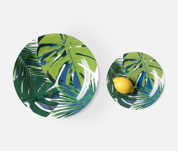 Blue Pheasant Kinsey Mixed Leaf Dinnerware / Set of 4