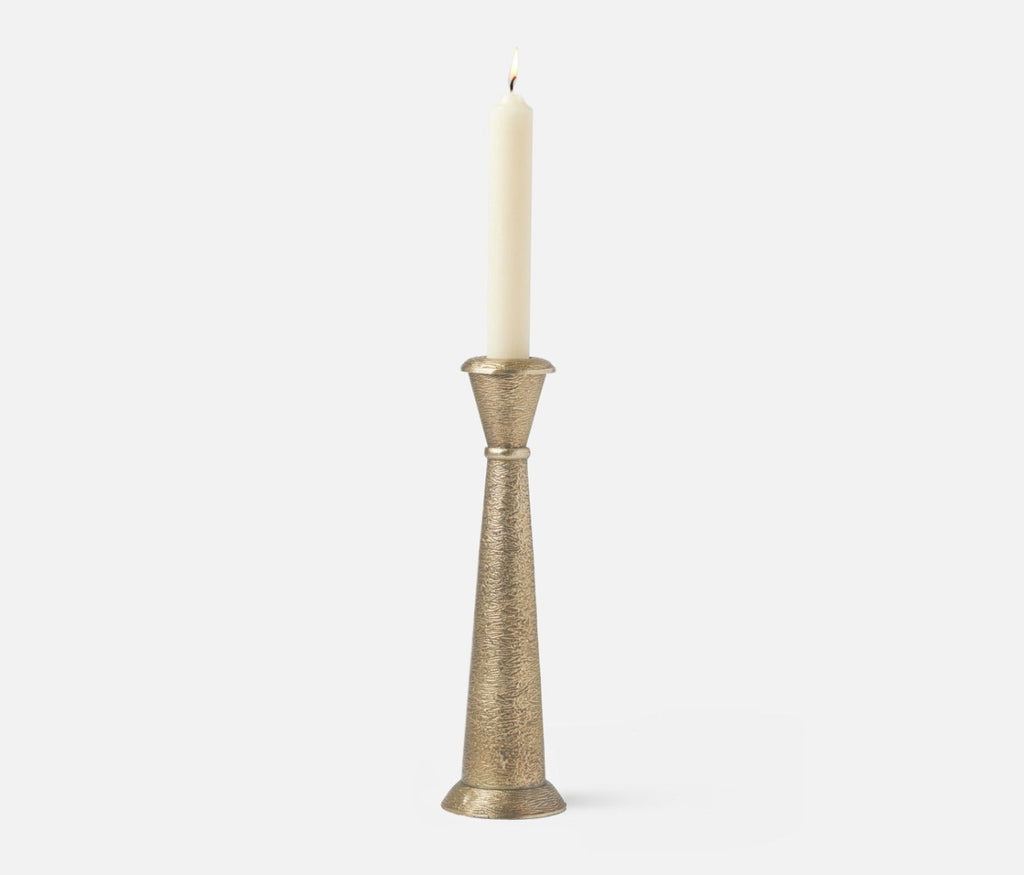 Blue Pheasant Antique Brass Candle Holder (Pack/2)